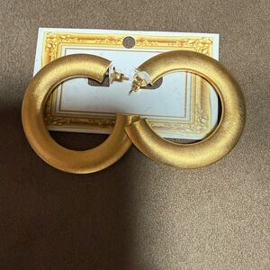 Elegant Gold Hoop Earrings